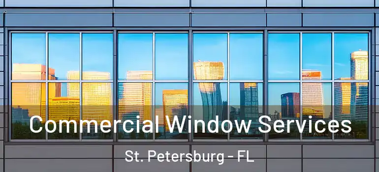  Commercial Window Services St. Petersburg - FL