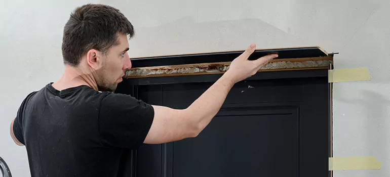 Wood Door Hole Repair in St. Petersburg, FL