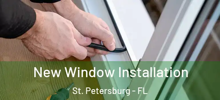  New Window Installation St. Petersburg - FL