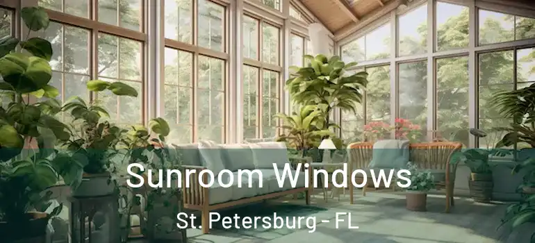  Sunroom Windows St. Petersburg - FL
