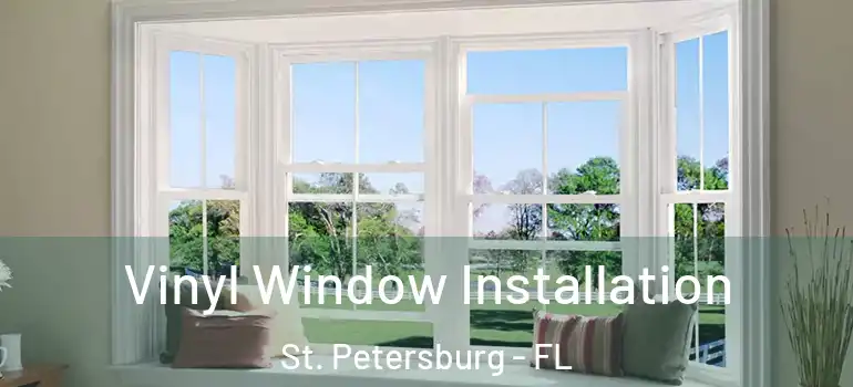  Vinyl Window Installation St. Petersburg - FL